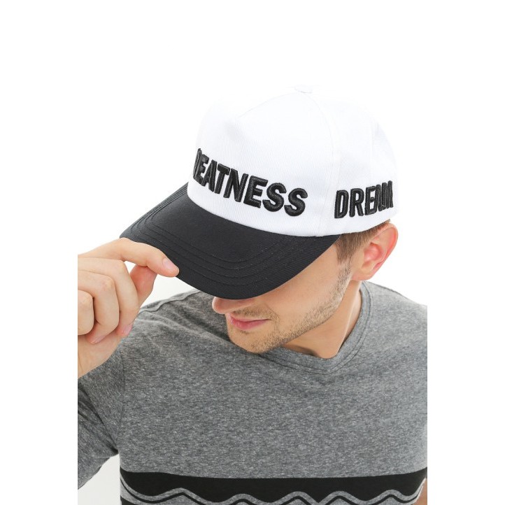 LGS Topi Original Topi Casual Active - Greatness Putih