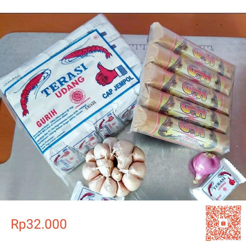 

terasi jempol 50pcs +GH 5pcs