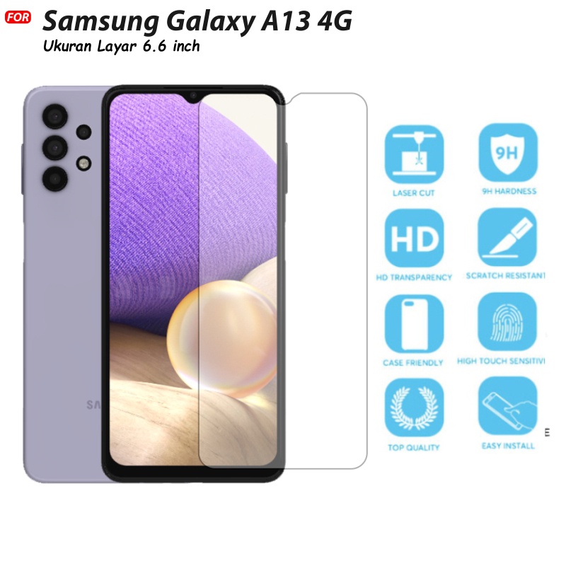 Tempered Glass Samsung A13 4G Premium Quality Anti Gores Kaca