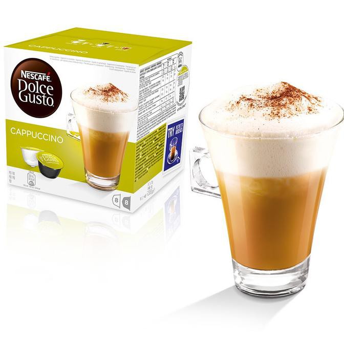 

Nescafe Dolce Gusto Cappuccino 16 Capsule | Coffee Kapsul Kopi