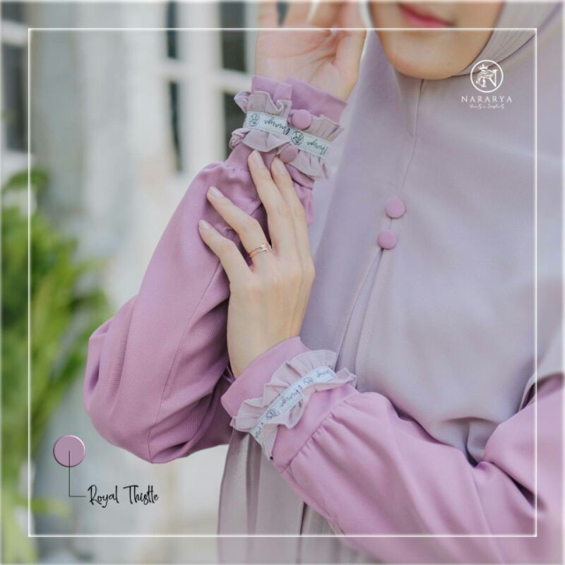 READY STOK CHAIZA BY NARARYA // GAMIS ORIGINAL // GAMIS BRANDED // GAMIS SYAR'I // NARARYA