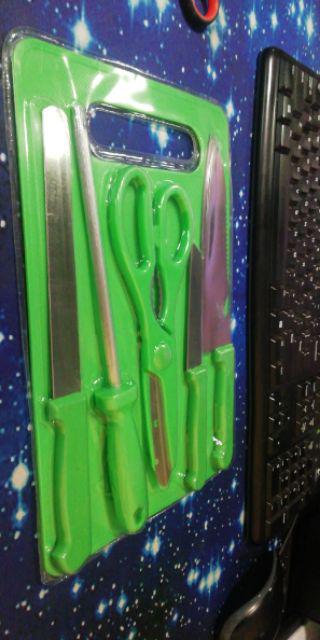 Pisau Set Talenan Gunting 7 In 1