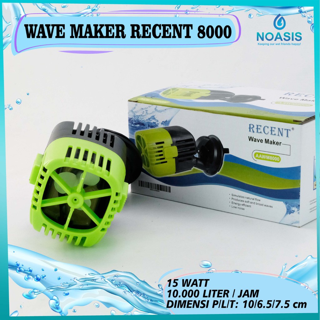 WAVE MAKER AQUARIUM RECENT AA WM 8000 PEMBUAT GELOMBANG