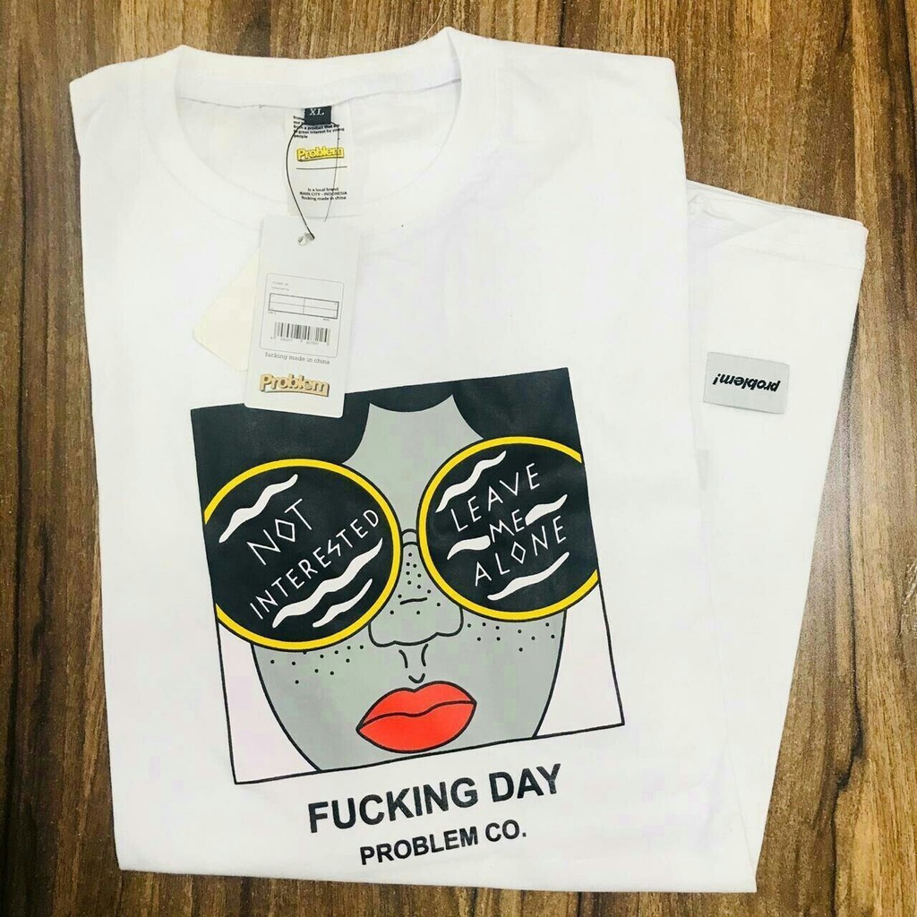 Promo TShirt Kaos  Pakaian Atasan Baju Distro Problem Club PRBLM 3 / Carolline E-Store