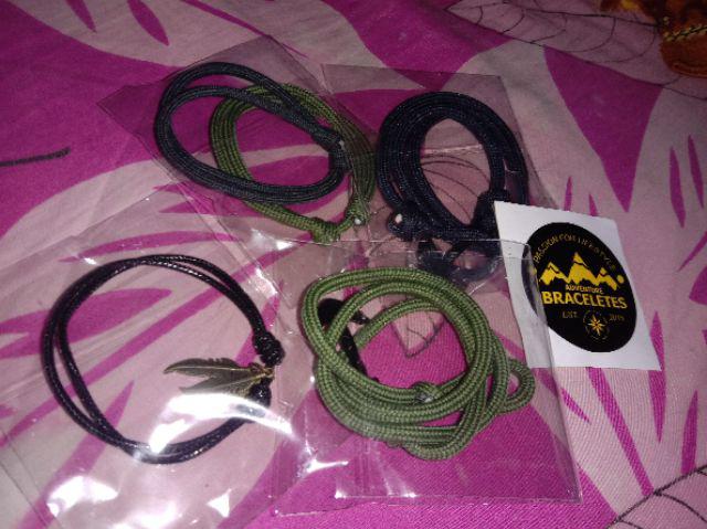  Gelang  Prusik  Simpel Knot Polos Premium Advenlet minimal 