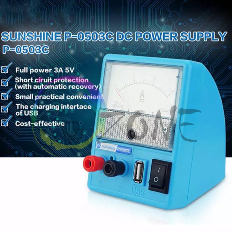 POWER SUPPLY SUNSHINE P-0503C MINI 3 AMPER