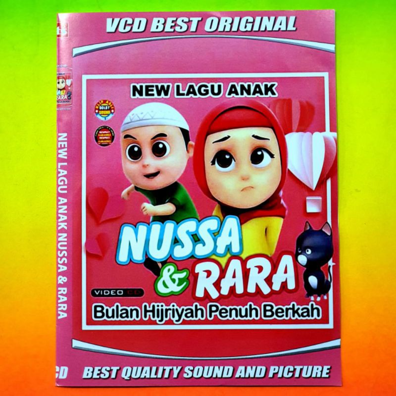 KASET VIDEO LAGU ANAK KARTUN ISLAMI NUSSA DAN RARA TERBARU
