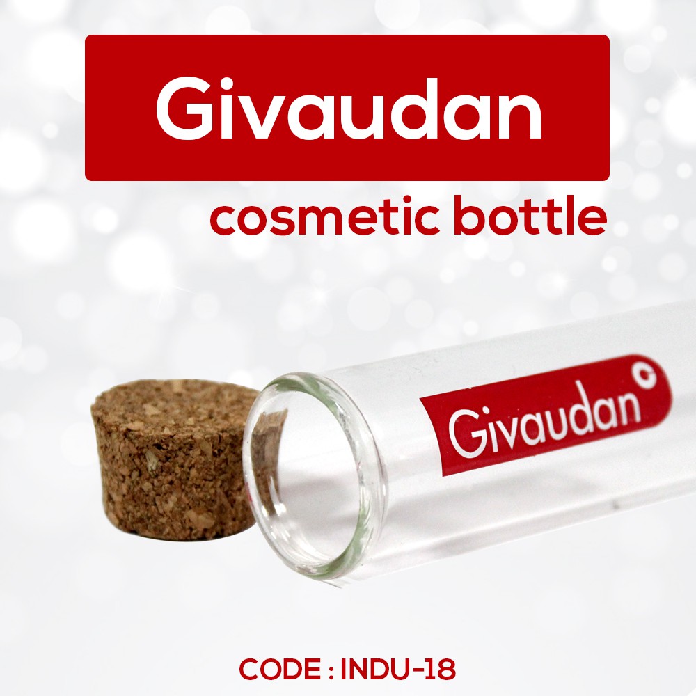 BOTOL KOSMETIK GIVAUDAN PANJANG 15 CM / POT KOSMETIK BELING / WADAH KOSMETIK  - INDU-18