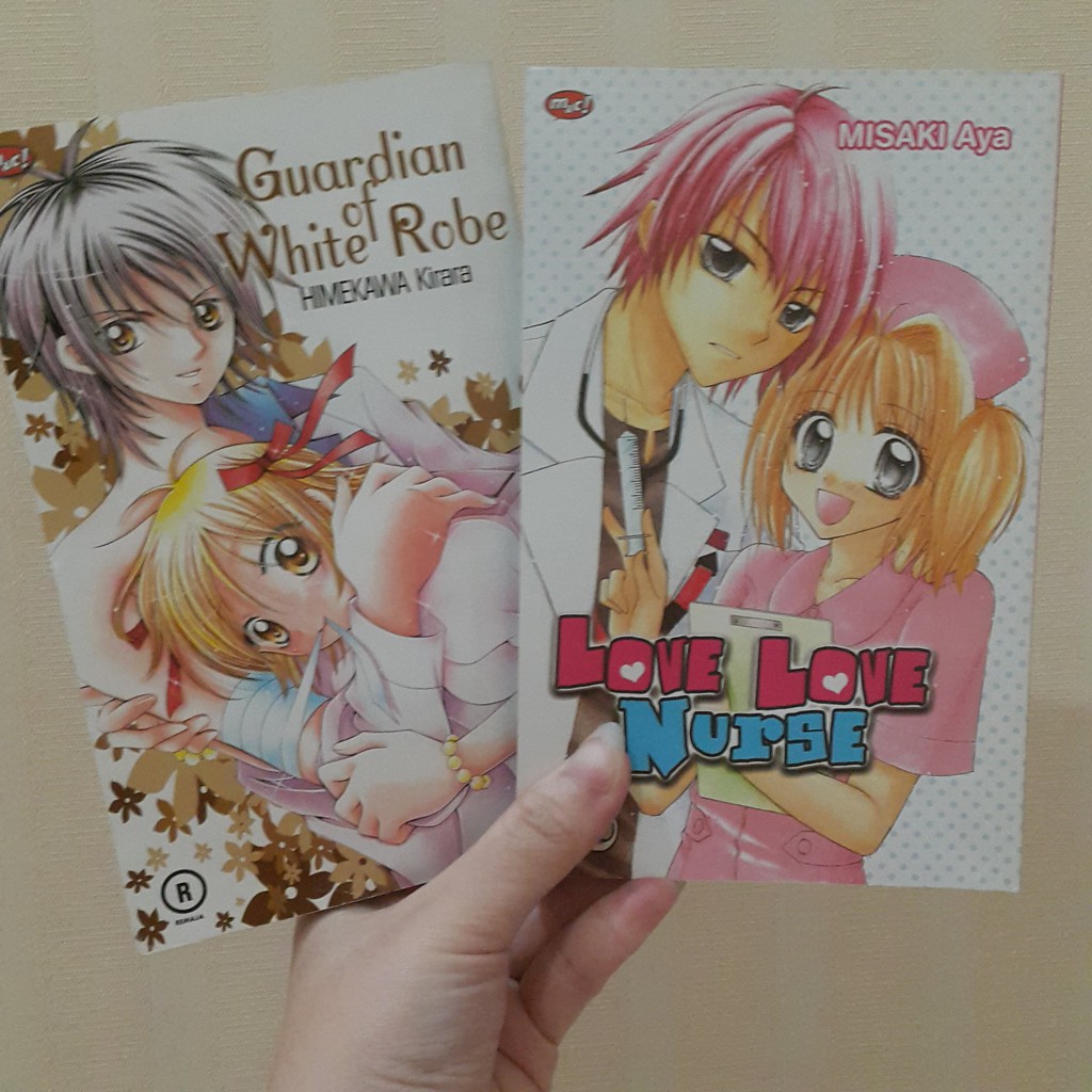 Komik Jepang 2ND SECOND GUARDIAN OF WHITE ROBE & LOVE LOVE NURSE, Himekawa Kirara & Misaki Aya M&C