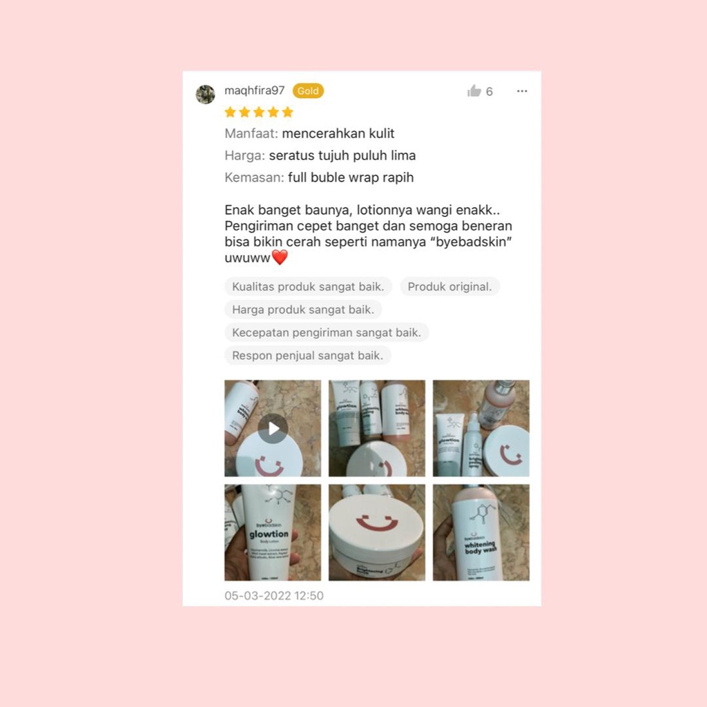 Byebadskin Paket Lengkap