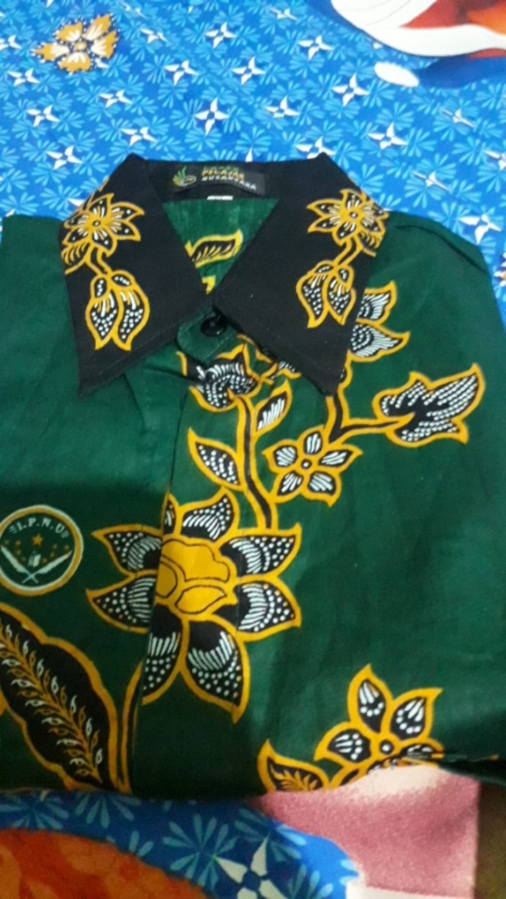 Batik Ipnu Nasional Kemeja Batik Ipnu Lengan Panjang