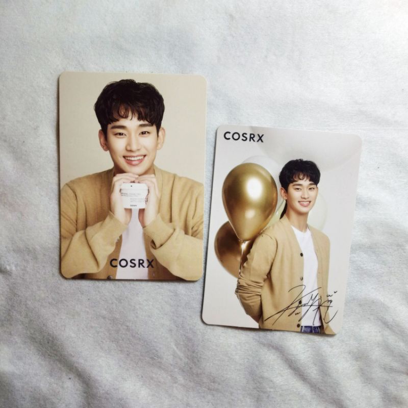 [2 pcs] Photocard Kim Soo Hyun Cosrx Official