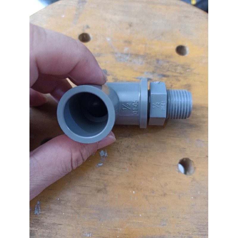 keni drat luar 1/2 inch / knee drat luar 1/2 inch valve elbow 1/2 inch rucika