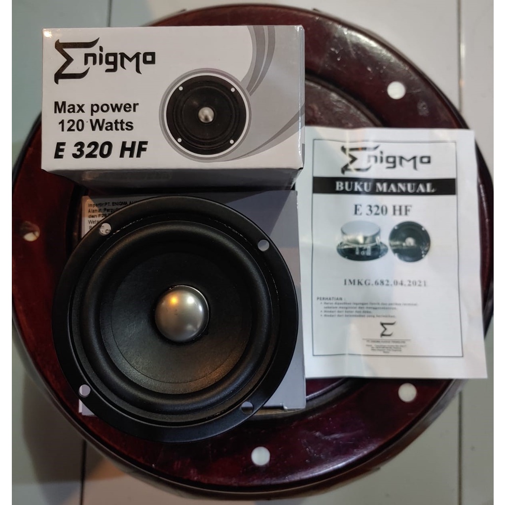 Speaker Komponen Hifi Audio, Pro Audio 3" Inch  Full Range/Mid Bass Enigma E 320 HF