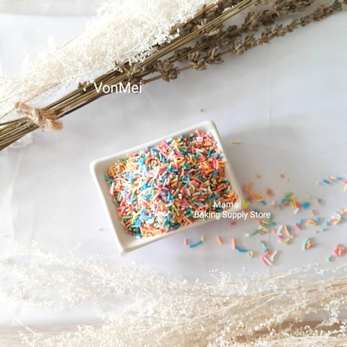 

Topping | Sprinkle Cup Cake Kue Mesis Warna Warni Good Quality 100 Gr Kualitas Terbaik