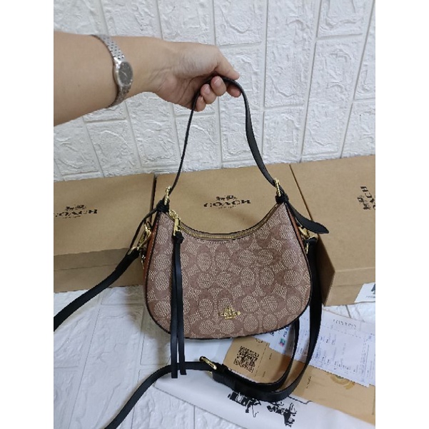 tas fashion import coach kleo hobo free box