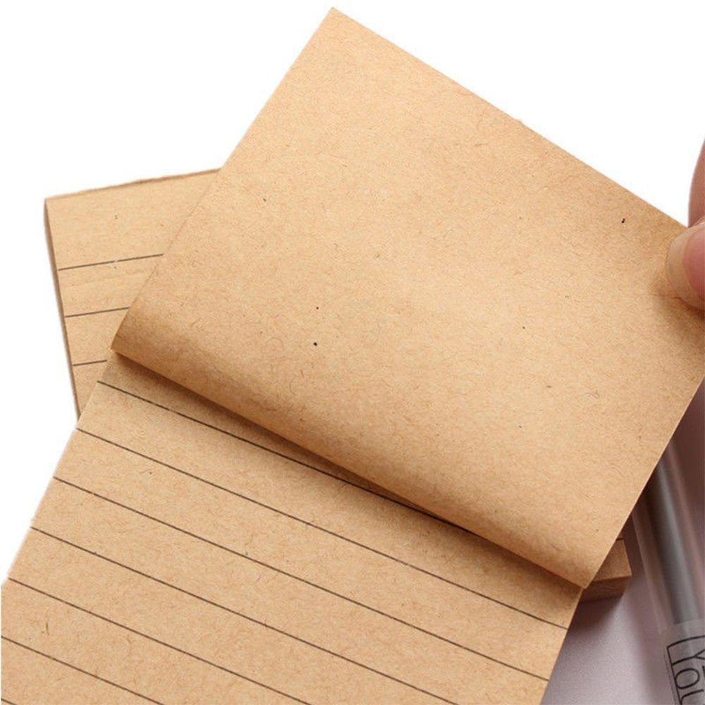 REBUY Rebuy Sticky Note Line Scrapbooking Kantor Post Planner Kraft Perlengkapan Sekolah