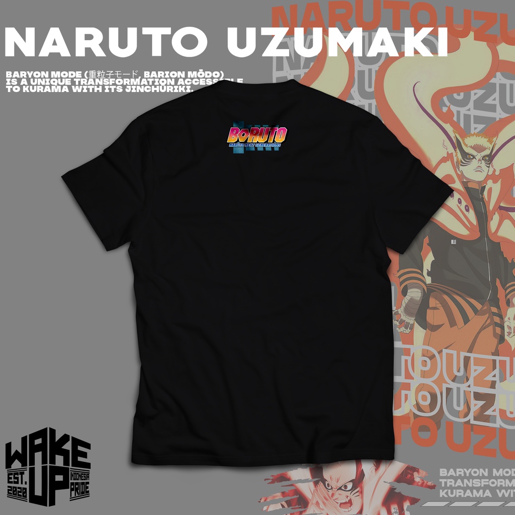 Kaos Anime Naruto Baryon Mode V2 PREMIUM