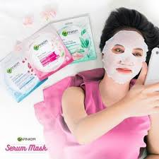GARNIER Hydra Bomb Tissue Masks - MASKER TOPENG