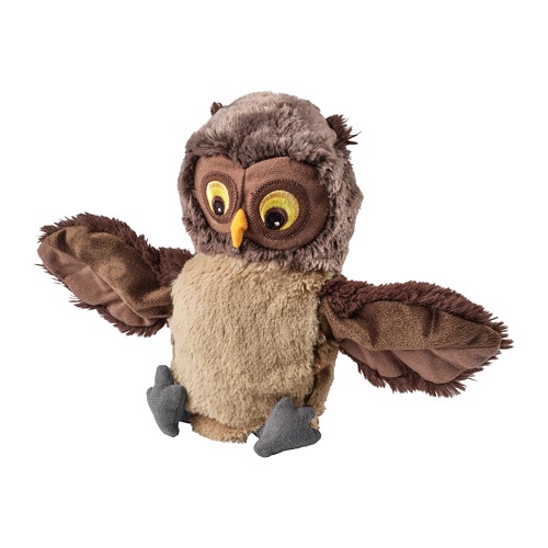 VANDRING UGGLA Boneka tangan Burung Hantu Owl