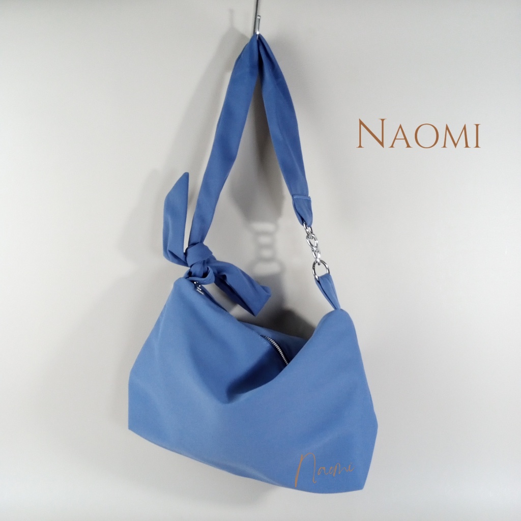 NAOMI - Jordan Sling Bag 4 Colours - Tas import Wanita Hand Bag Wanita Fashion Bag - tote bag - canvas bag - simple bag - tas katun - tas cotton - tas kain - naomi bag