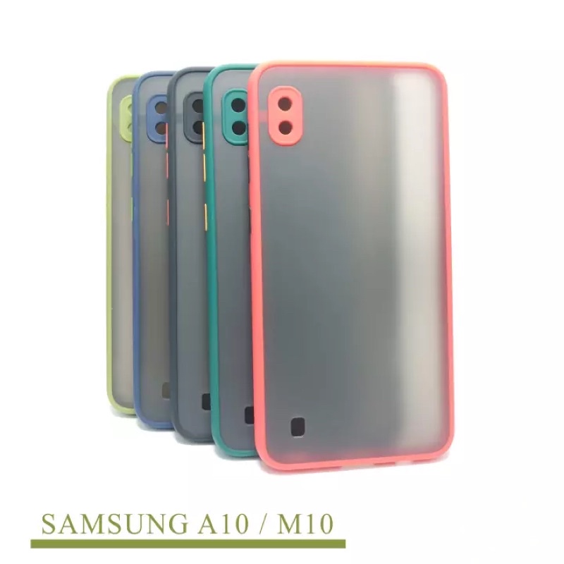 [MA] CASE BUMPER MY CHOICE SAMSUNG A10 / M10 HYBRID MATTE MY CHOICE PELINDUNG CAMERA