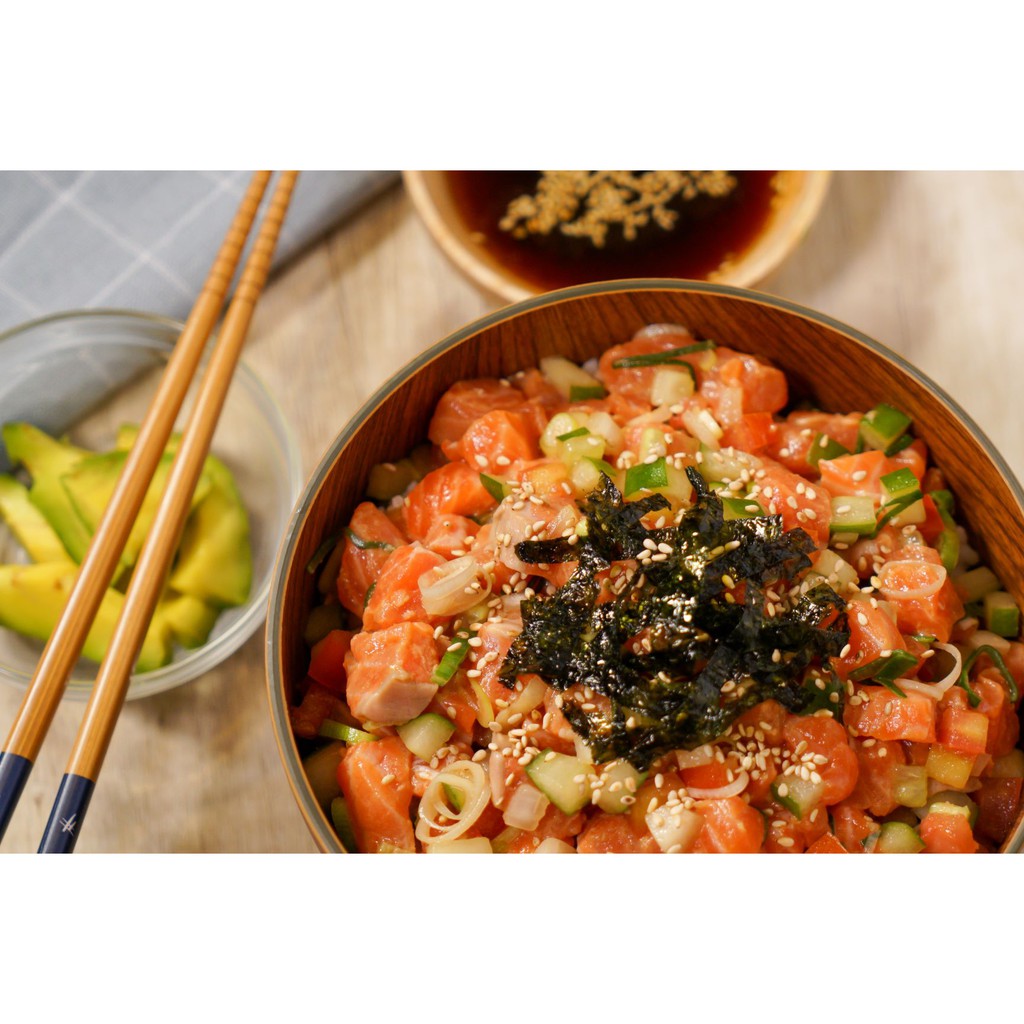 

DIY Paket Masak Salmon Poke Bowl