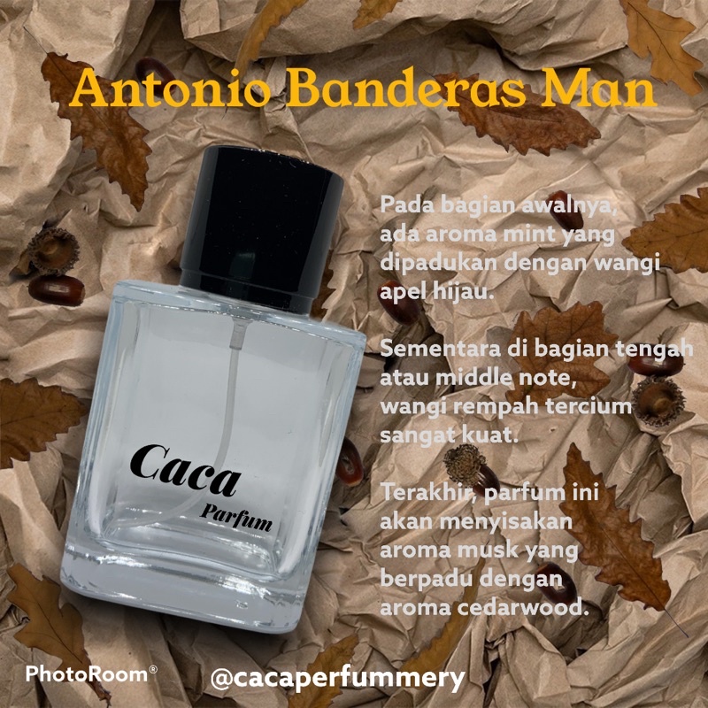parfum pria, parfum laki laki, ANTONIO BANDERAS MEN, Antonio BANDITO, bibit parfum berkualit as, ref