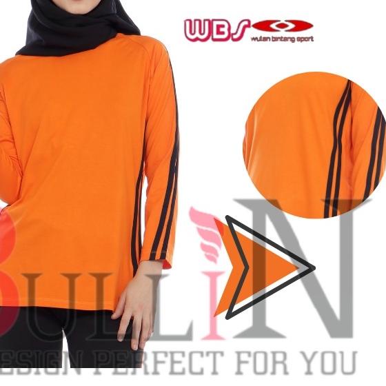Baju senam muslim / Baju atasan senam wanita