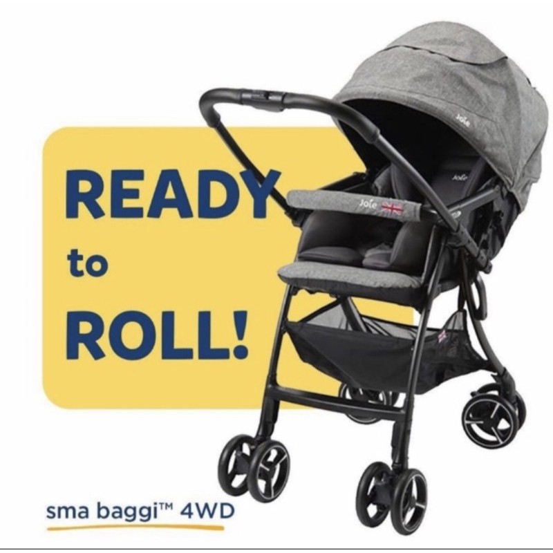 joie stroller yellow