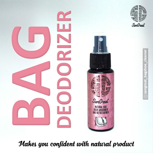 Bag deodorizer Pewangi parfum penghilang bau tas dompet refreshener dari SanGreat