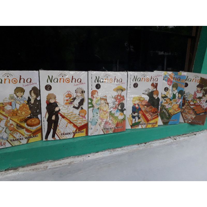 komik set nanoha sweet bakery vol 1-7 end