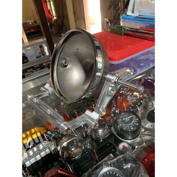 braket lampu depan ROBO set batok lampu L2G pres