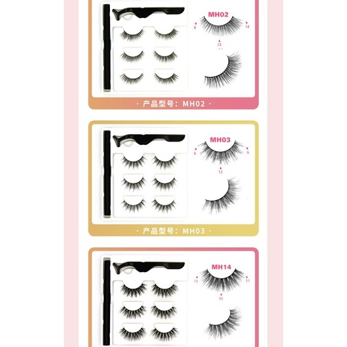 BULU MATA SATIN / BULU MATA MAGIC EYELASH  MAGIC BUKAN EYELASH MAGNET