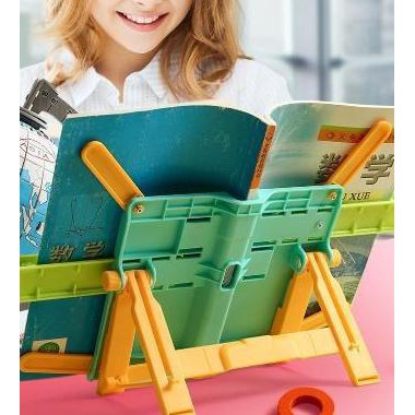 

PORTABLE BOOKSTAND (Alat sandaran buku, tab, iPad) - Biru Muda