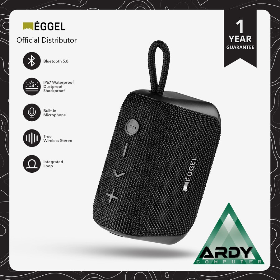 Eggel Fit 3 Waterproof Portable Bluetooth Speaker