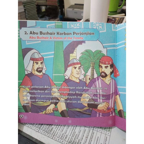 Buku Kisah Teladan Sahabat Nabi Kaum Musyrikin Yang Menjadi Muslim (19×19cm)