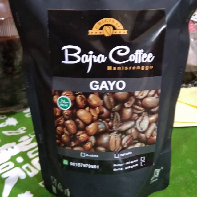 

Kopi robusta Gayo 200 gram