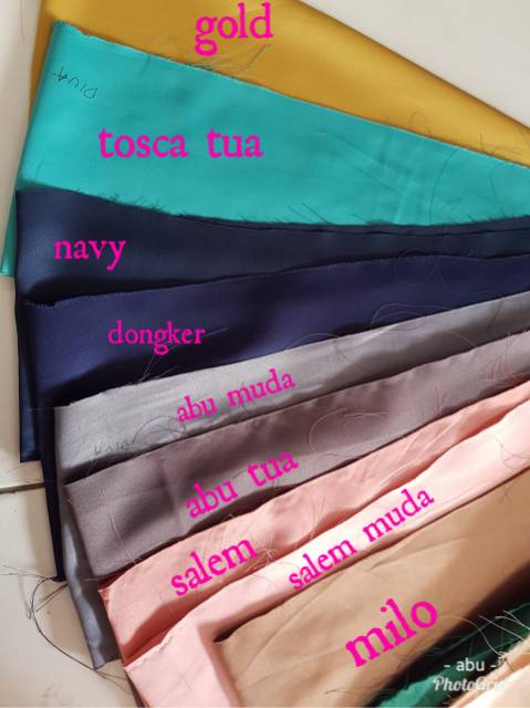 Kain maxmara lux polos lebar 1.5 m