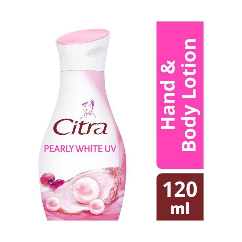 CITRA HAND BODY LOTION PEARLY WHITE UV 120ML