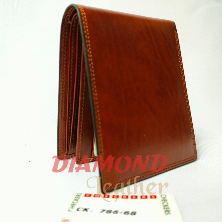 Checkers Dompet Kulit Pria Impor CK 68 ASLI