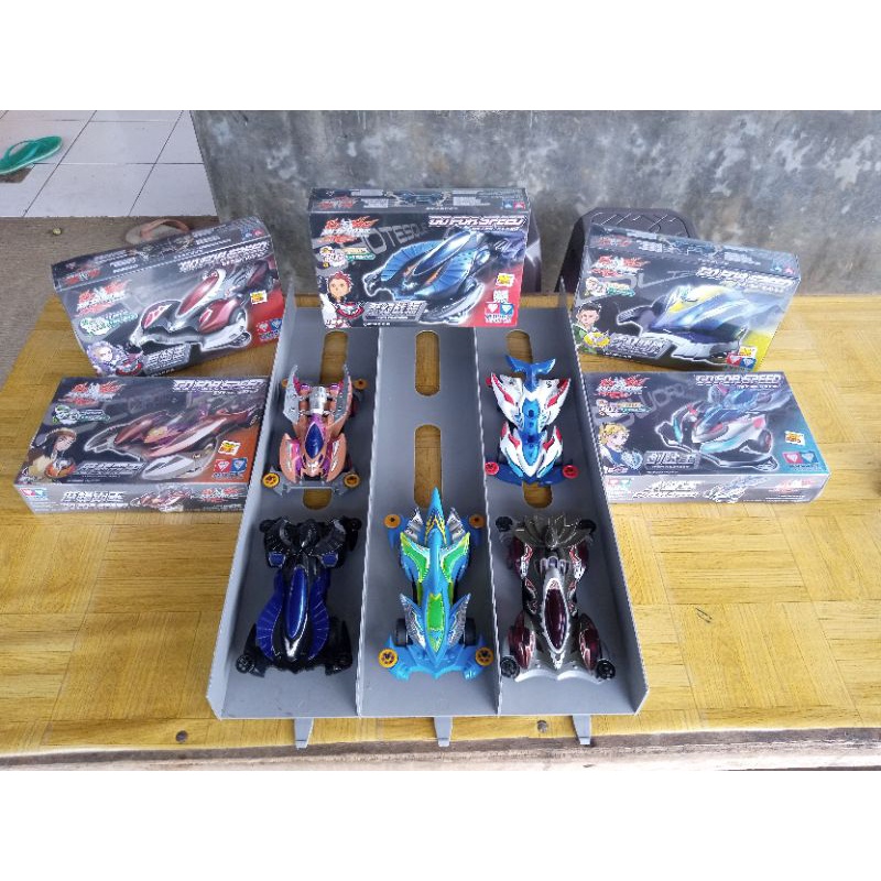 Mini 4wd auldey go for speed Seri 870