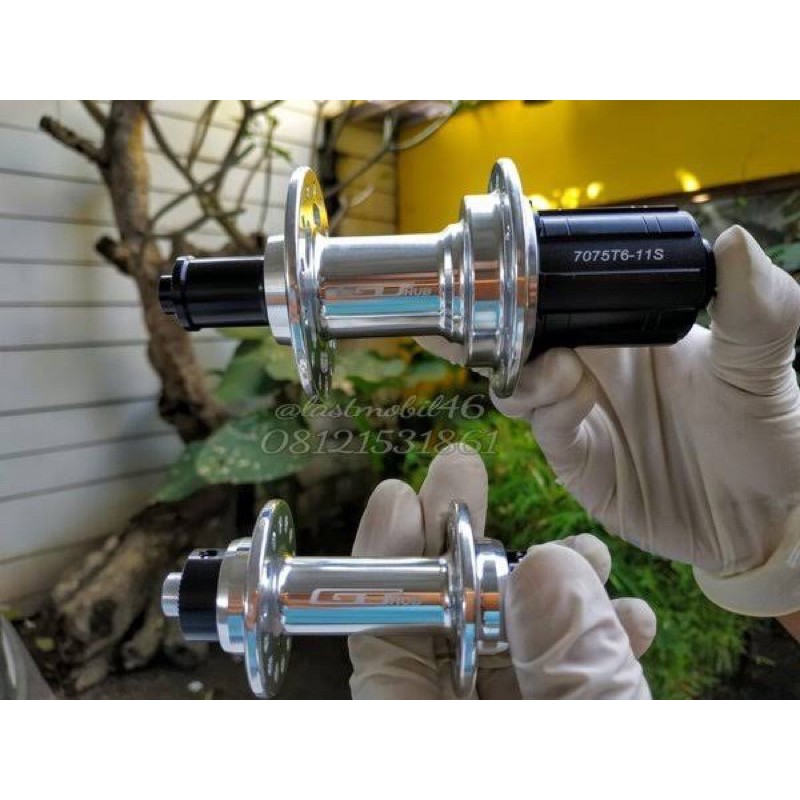 hub freehub GT 28H silver untuk u brake v brake