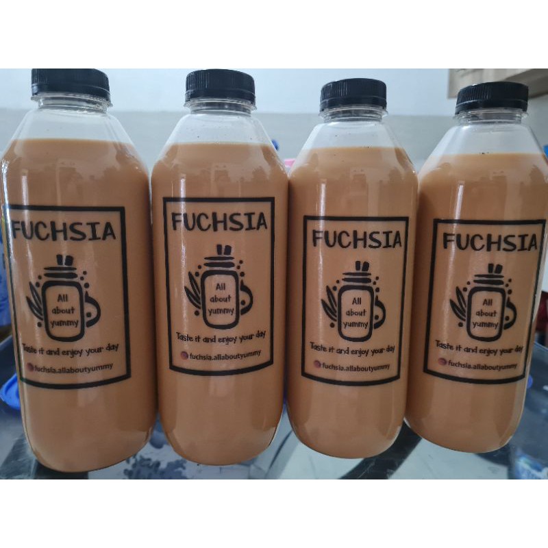 

Fuchsia premium Thai Tea Home made