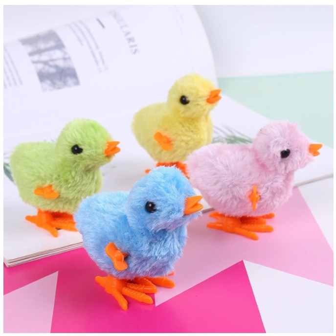 Mainan Anak Ayam Lucu Tanpa Baterai TInggal Putar CBKS LC BS