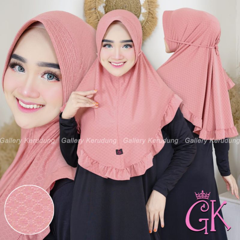 JILBAB BERGO INSTAN / JILBAB BERGO PET REMPEL / JILBAB INSTAN JERSEY