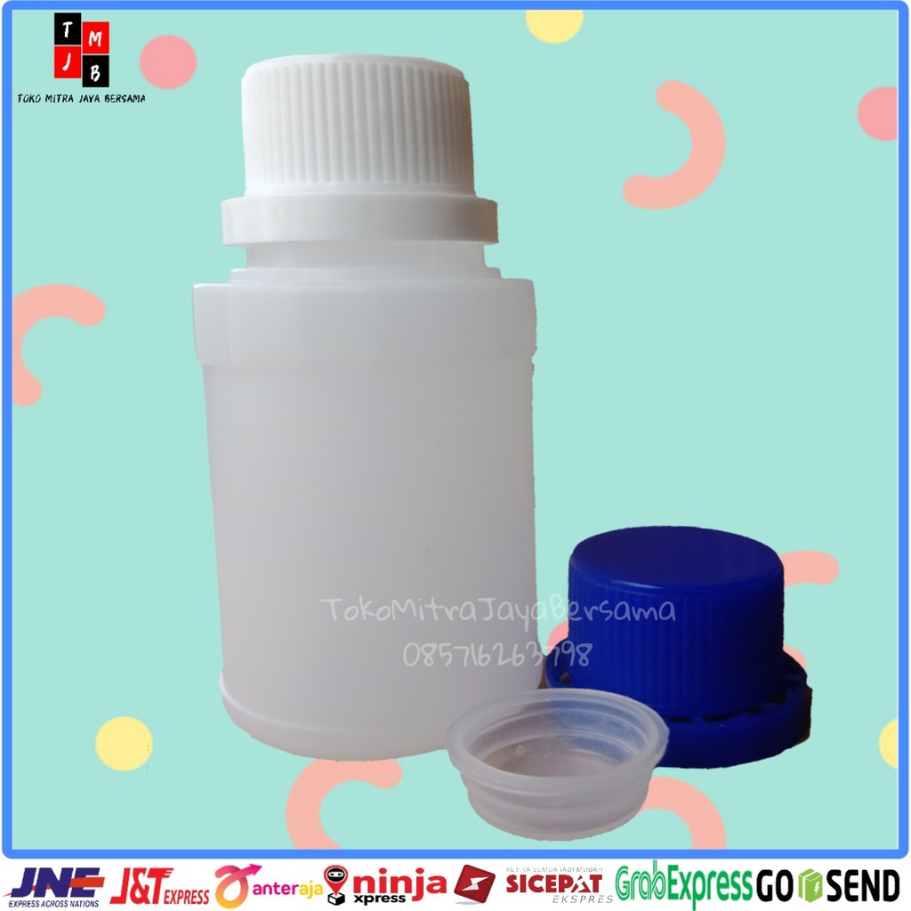 BOTOL HDPE 150 ML NATURAL / BOTOL LABOR 150ML / BOTOL AGRO PLASTIK BOTOL CAIRAN