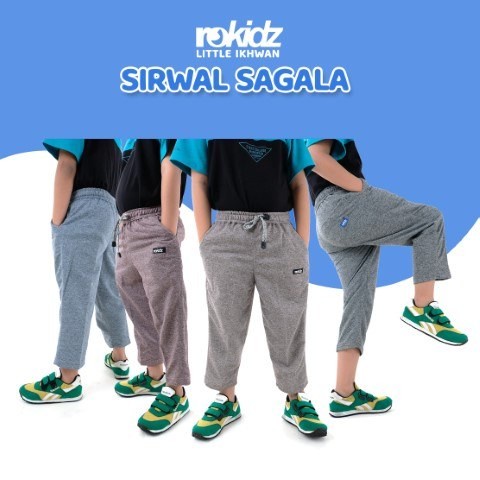 Sirwal Sagala ROKIDZ Celana Sirwal Cingkrang Anak Laki-Laki