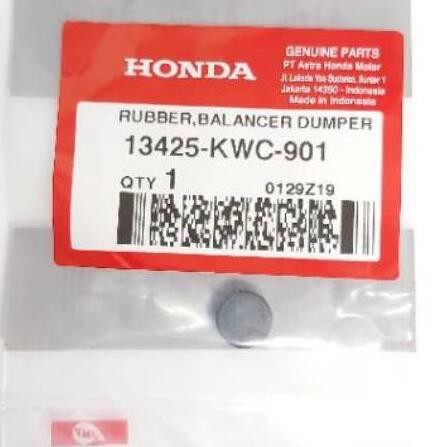 HONDA ORI AHM RUBBER BALANCER DUMPER CS1 CB 150R CBR 150R CBR 250R SONIC SUPRA GTR150 13425-KWC-901