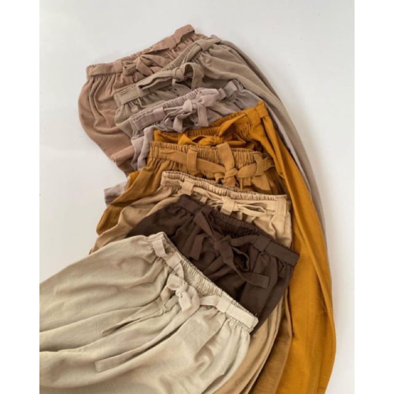 Kulot Linen Premium / Kulot Katun Rami / Kulot oversize / Kulot linnen / Kulot Jumbo